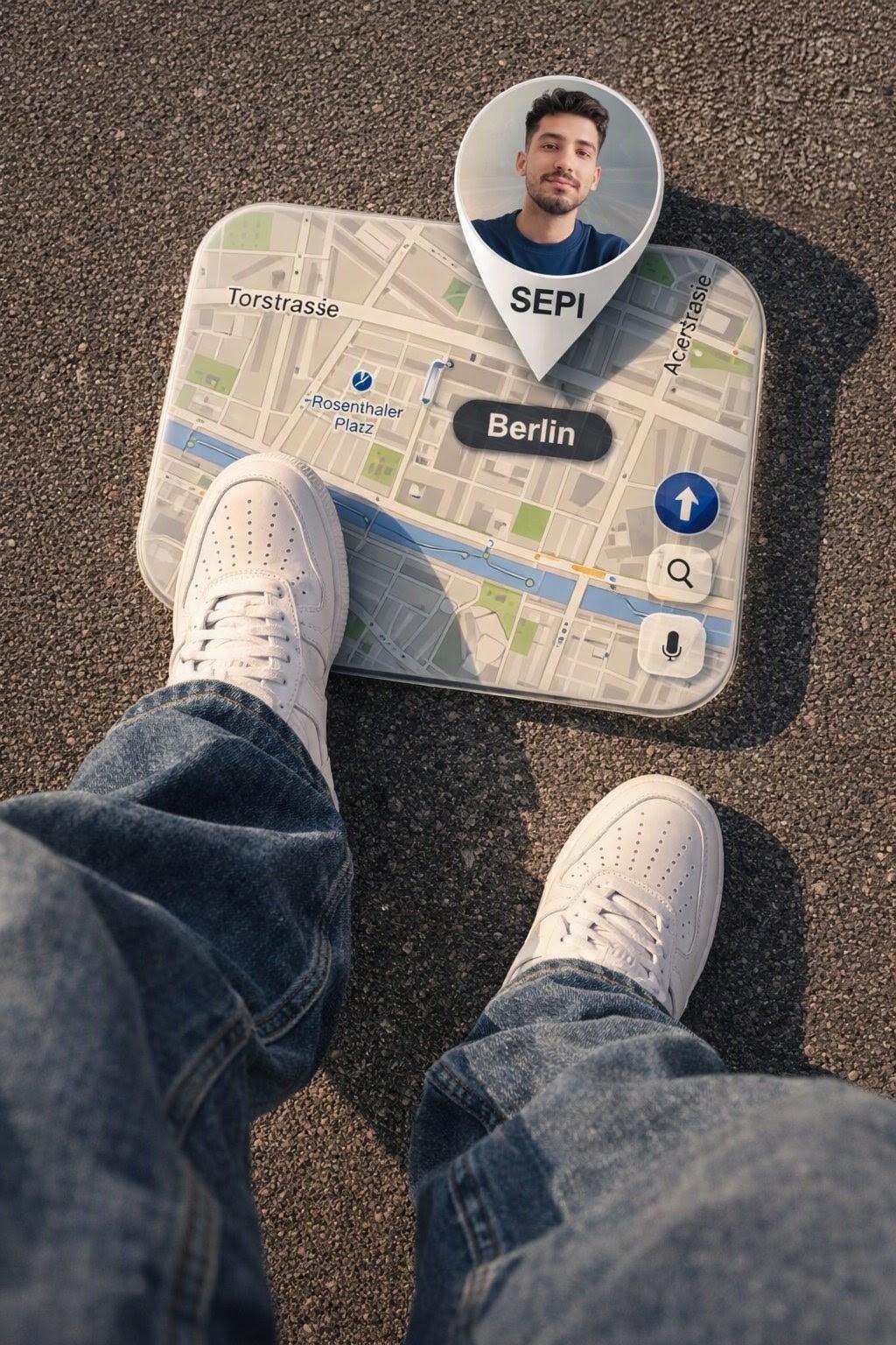 Bird’s‑Eye Urban Map Step — واقعیت و ناوبری در یک قاب 1